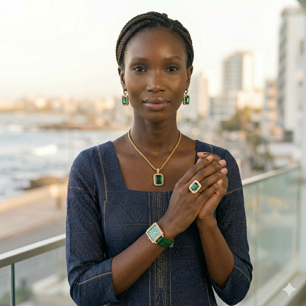 Ensemble Montre & Bijoux Femme – Raffinement & Éclat