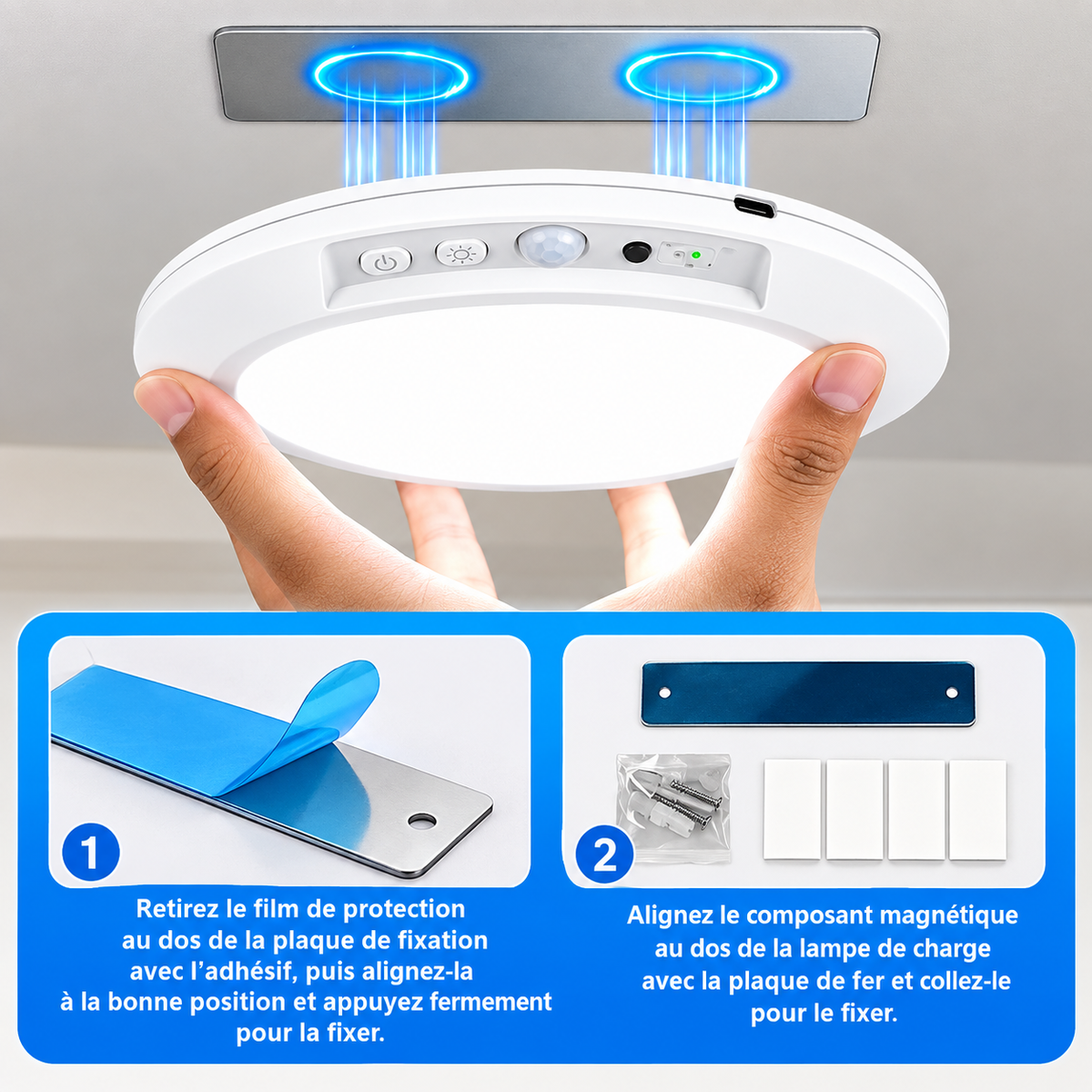 La Lampe LED Rechargeable qui vous éclaire même quand le courant disparaît